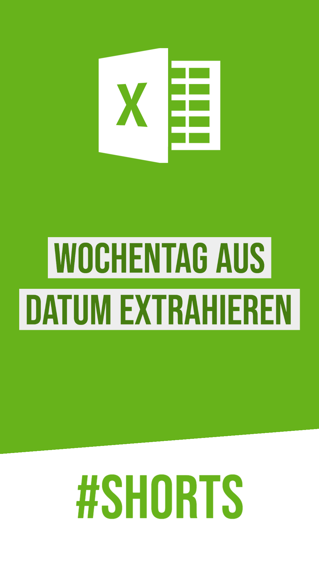 Wie du in Microsoft Excel den Wochentag aus einem Datum mit der TEXTFunktion extrahierst 
