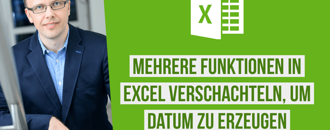 Funktionen in Microsoft Excel verschachteln, um ein Datum in einer Spalte mehrfach zu wiederholen