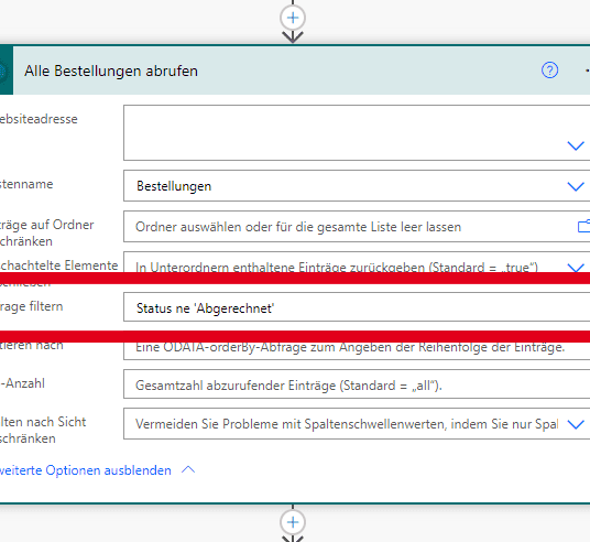 Abfrage Filter und Operatoren in Power Automate kurz erklärt