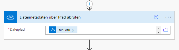 Dateimetadaten einer Datei in Power Automate abrufen