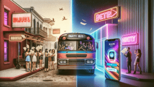 Neue Wege, alte Pfade: Ein Partybus-Konzept im Wandel der Digitalisierung