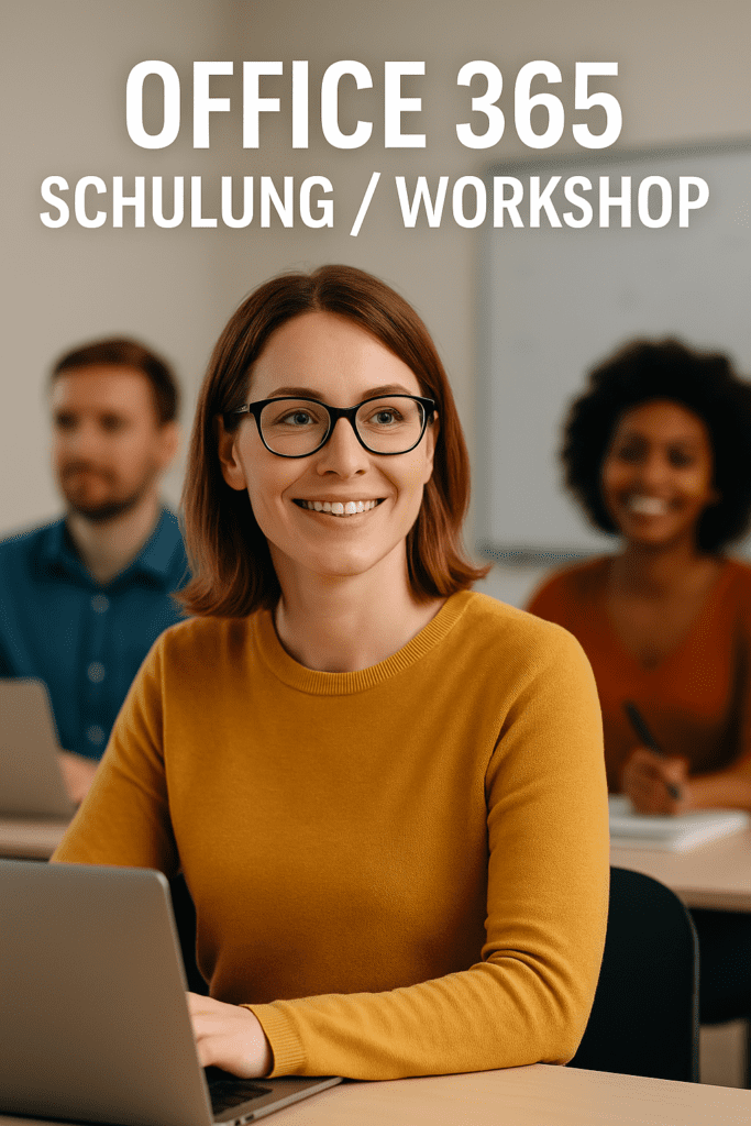 Teilnehmende an einem modernen Office 365 Workshop – Weiterbildung in Digitalisierung und Automatisierung für Unternehmen