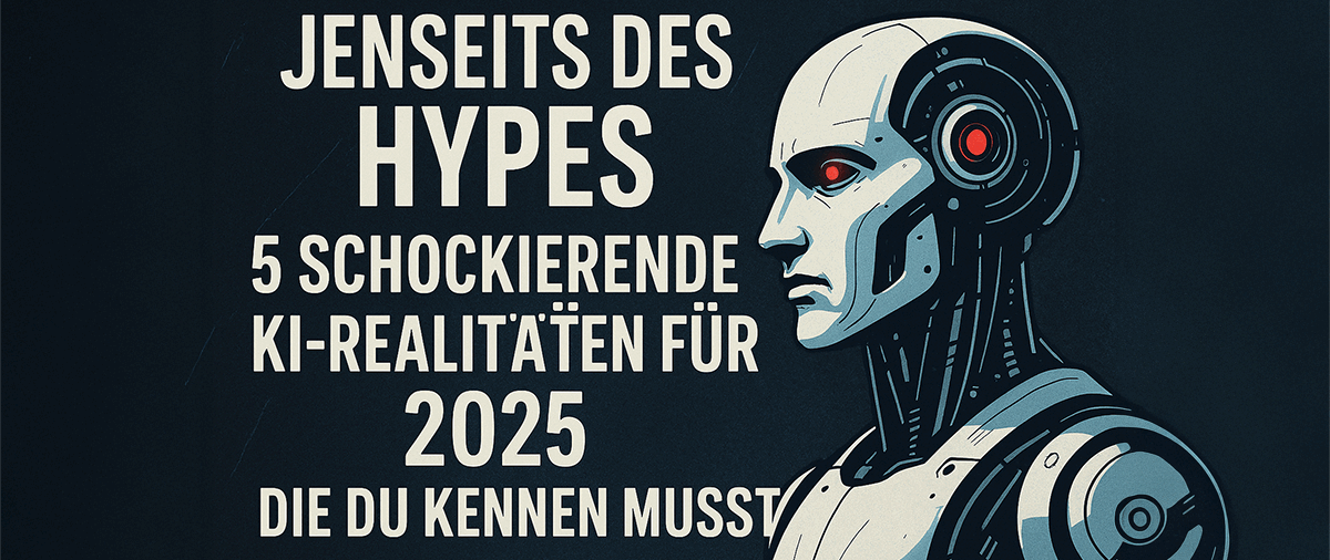 Jenseits des Hypes: 5 schockierende KI-Realitäten für 2025, die du kennen musst